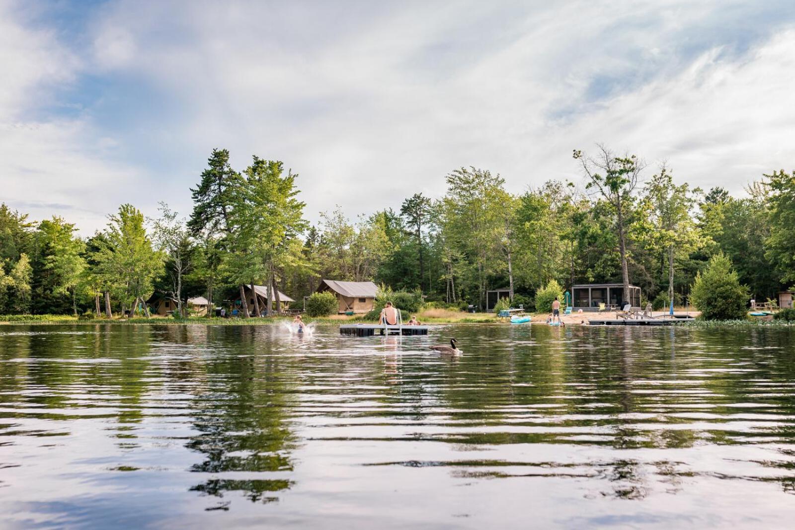 Huttopia Southern Maine Санфорд Екстериор снимка